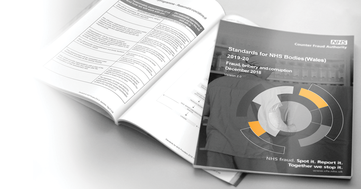 NHSCFA image for current NHS fraud standards